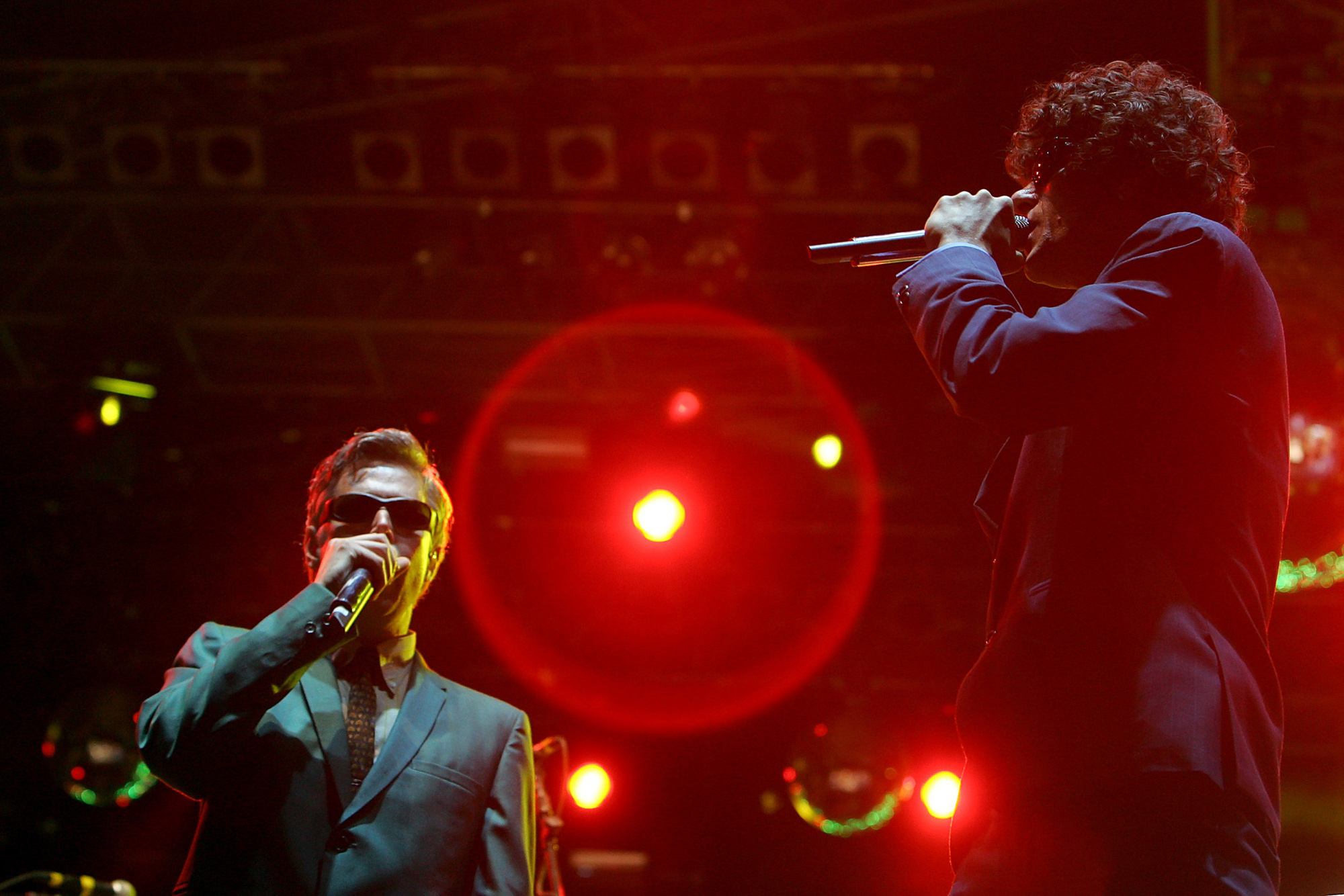 Beastie Boys nastupaju na Exit 07 festivalu. bisti boJz