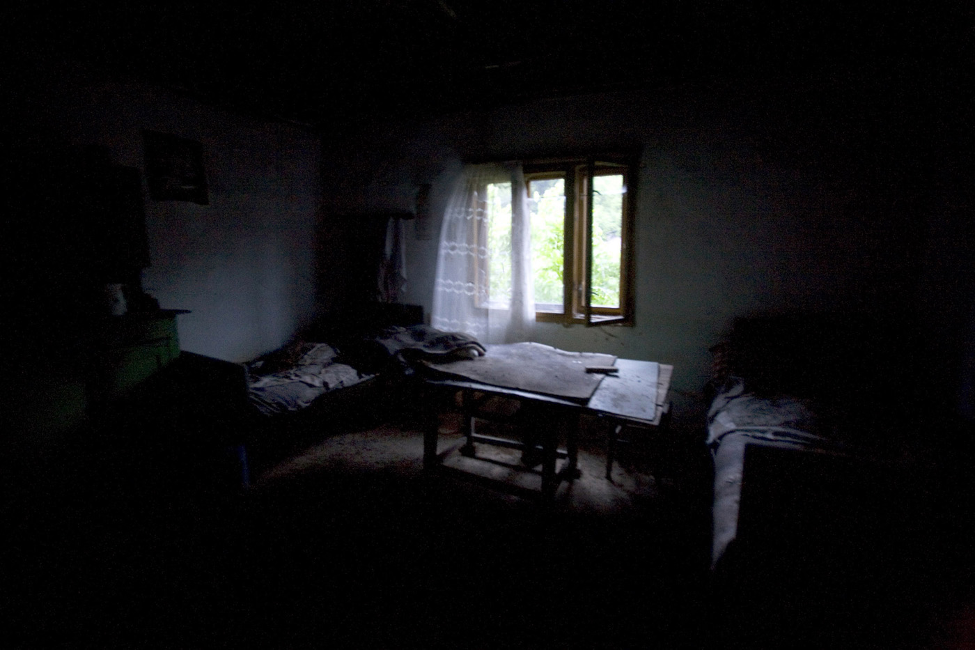 When the last villager of Repusnica died, his family just left all of his things and the house interior untouched. It looks the same as the day he died, and the whole village with him. Repusnica was just the first village with population of zero in this part of Serbia.